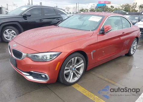 2018 BMW 430I z USA, uszkodzony, nr VIN WBA4Z1C59JEC73575